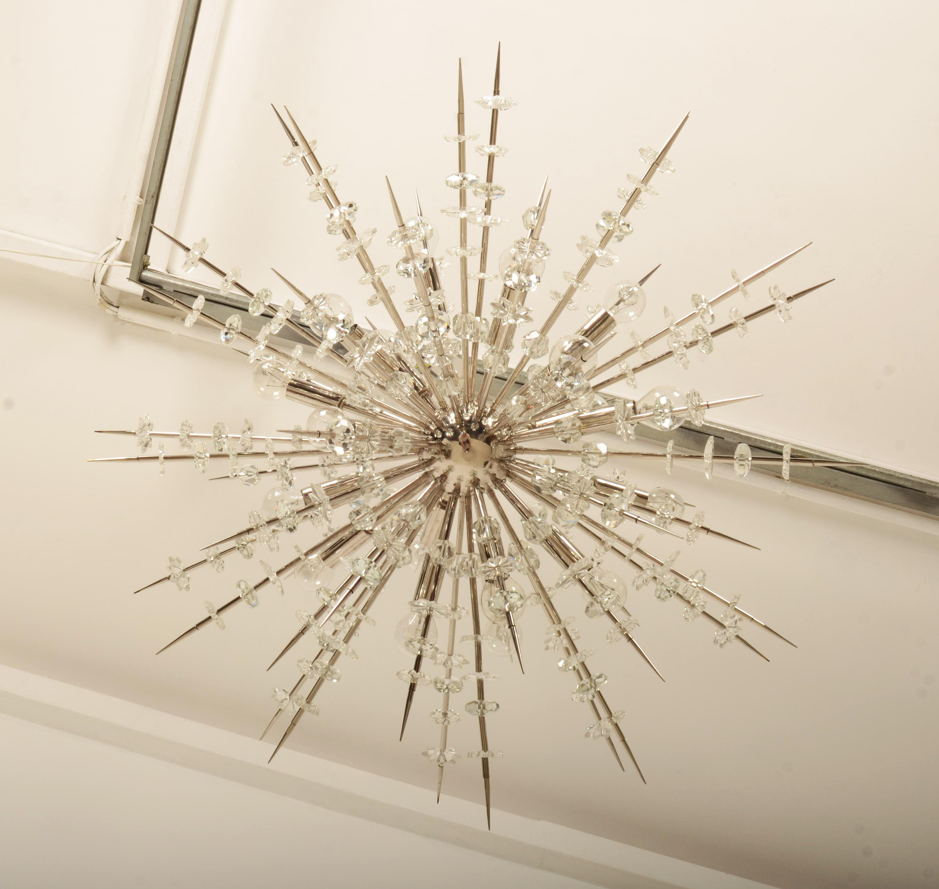 Laiton Grand lustre Miraculoso de Bakalowits & Söhne en vente
