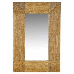 Grand miroir attribué à Vivai del Sud, Italie, années 1970