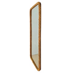 Large mirror by Audoux-Minet – France 1950