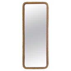 Large mirror by Audoux-Minet – France 1950