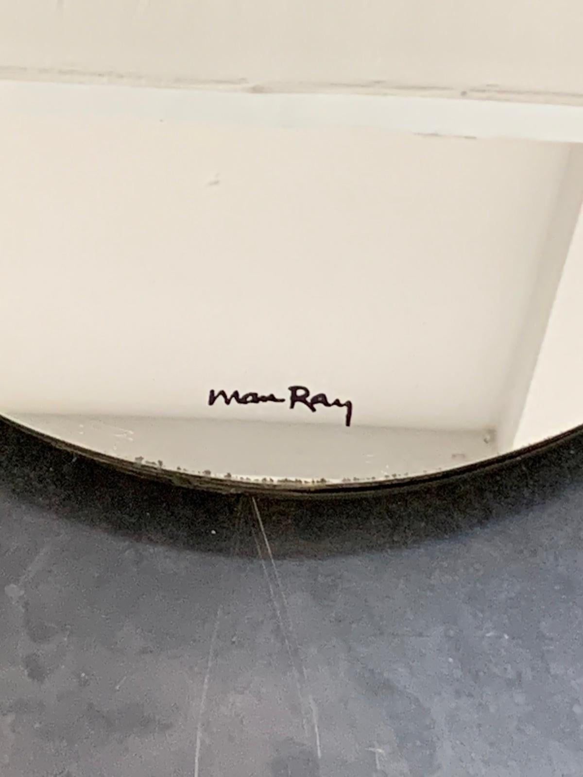 Großer Spiegel von Man Ray für Simon International, 1970er-Jahre im Angebot 1