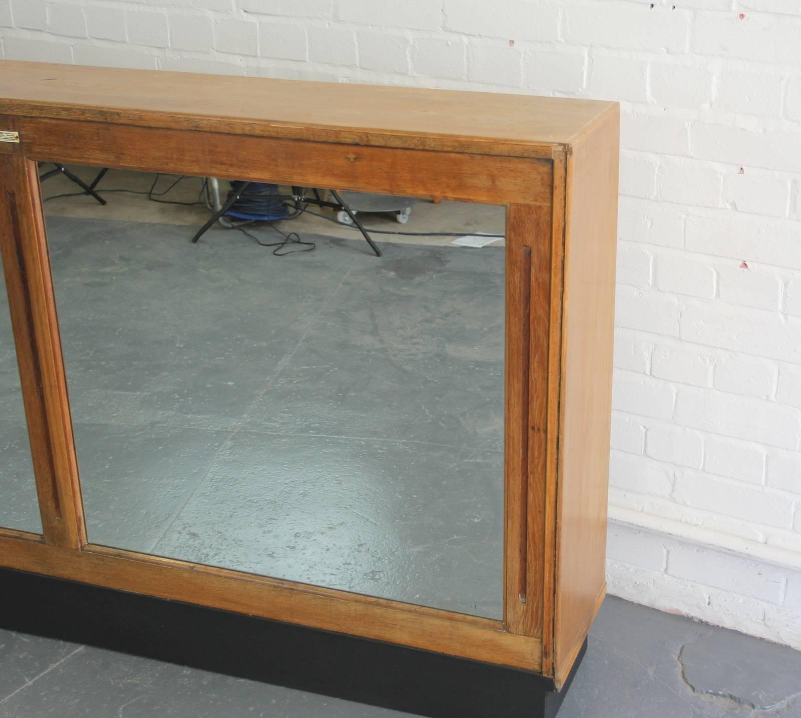 Large Mirror Fronted Haberdashery Drawers, circa 1930s 2