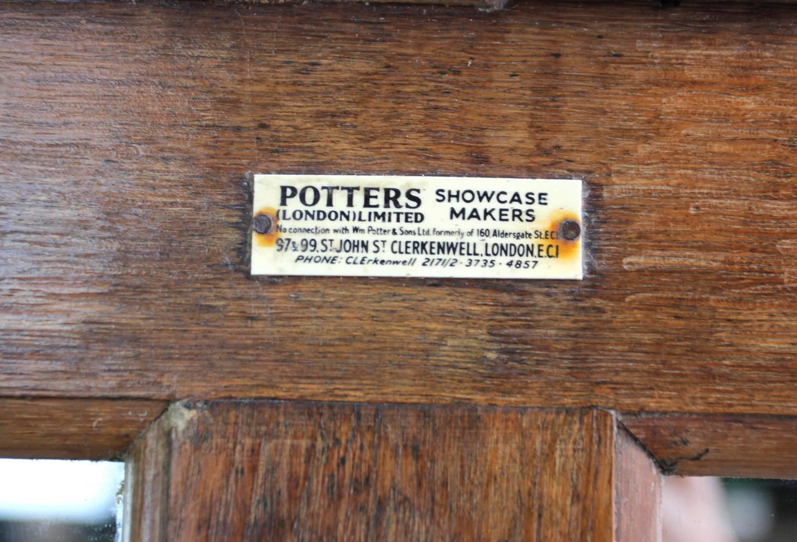 Large Mirror Fronted Haberdashery Drawers, circa 1930s 3