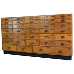 Large Mirror Fronted Haberdashery Drawers, circa 1930s