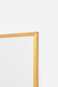 Large Mirror in Brass, 1960's
