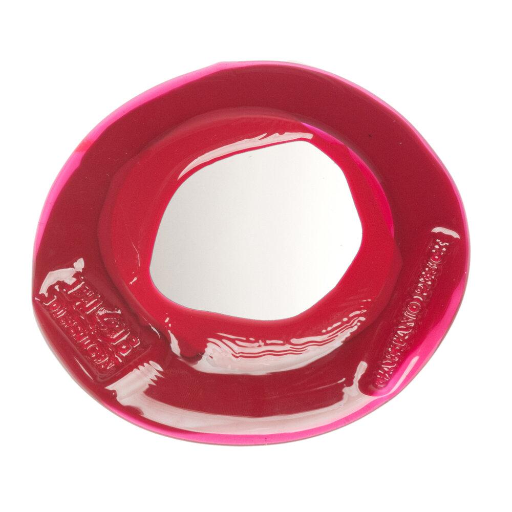 Mirror - Red and clear pink

Mirror in hard resin designed by Gaetano Pesce for Fish Design collection.

Additional information:
Material: Hard resin
Color: Red, clear pink
Dimensions: ø 50cm

This piece will be manufactured after receiving