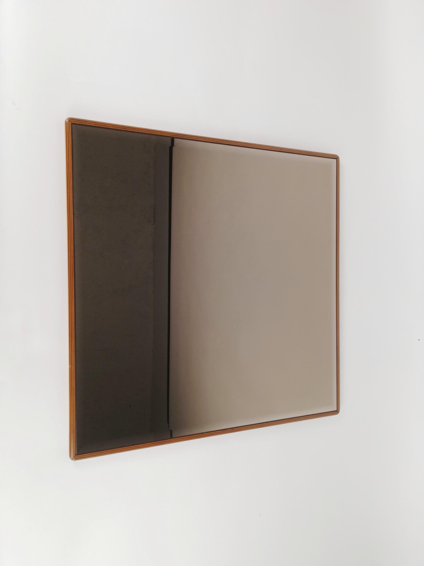 Large Mirror in the Style of Artona Collection by Afra E Tobia Scarpa, 1970s For Sale 3