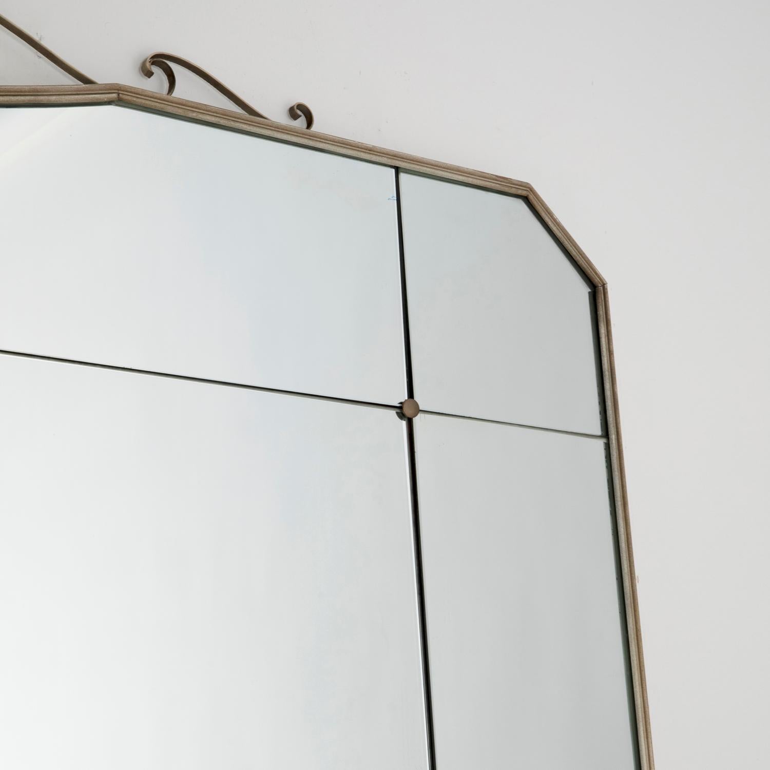Large Mirror with console by Colli, Turin, 1950 5
