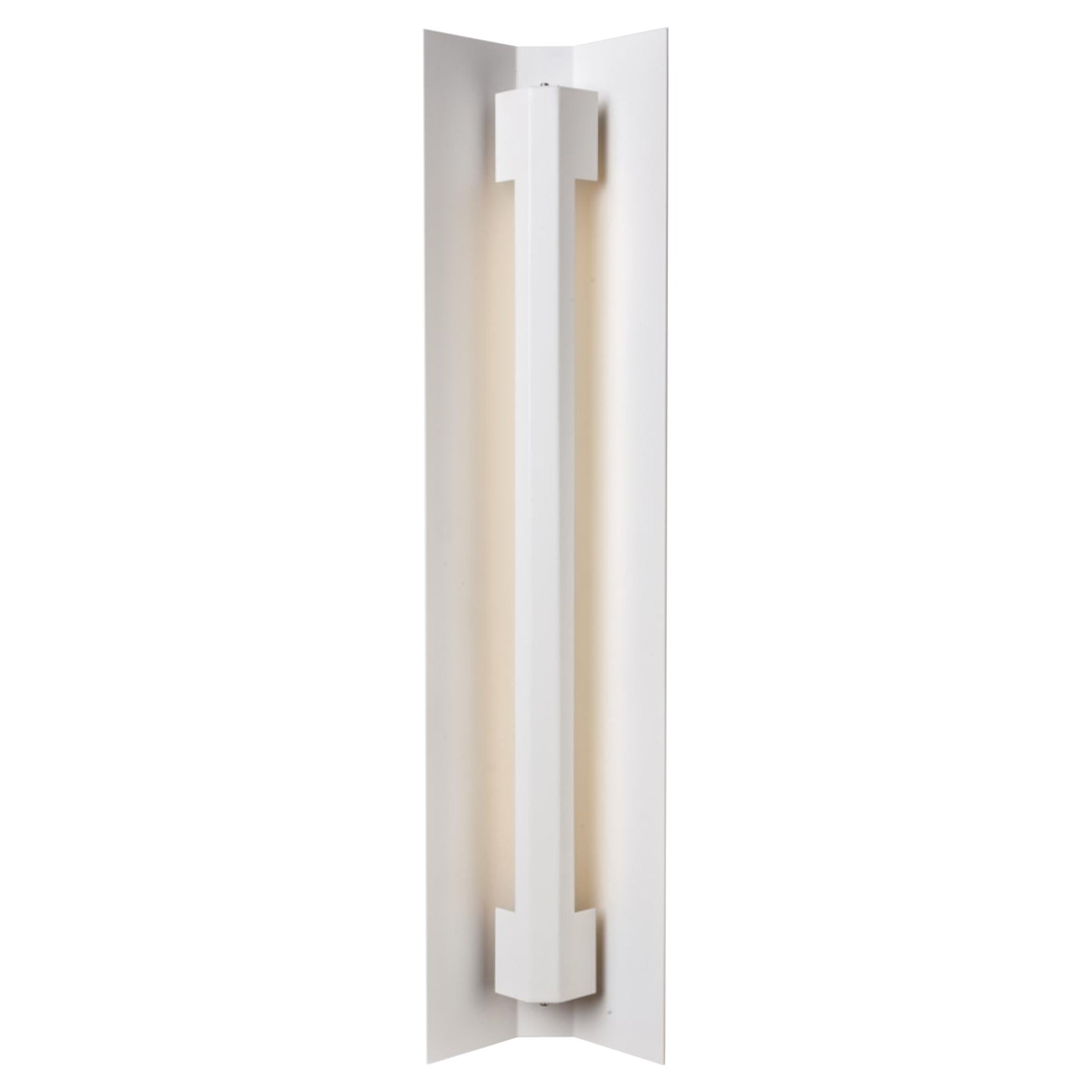 Large Misalliance Ral Pure White Wall Light by Lexavala For Sale