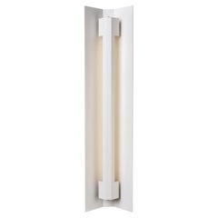Large Misalliance Ral Pure White Wall Light by Lexavala