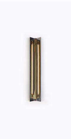 Large Misalliance Solid Brass Wall Light by Lexavala