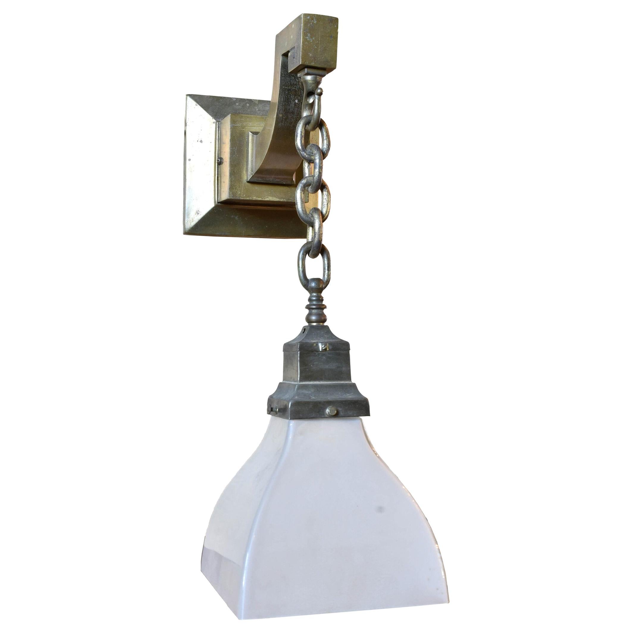 Large Mission Federal Style Sconce