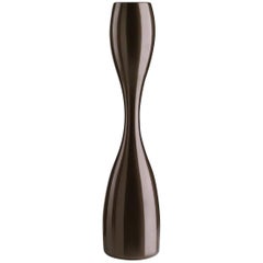 Large Moai Vase 175 in Metallized Coffee Polyethylene by Luca Nichetto for Plust