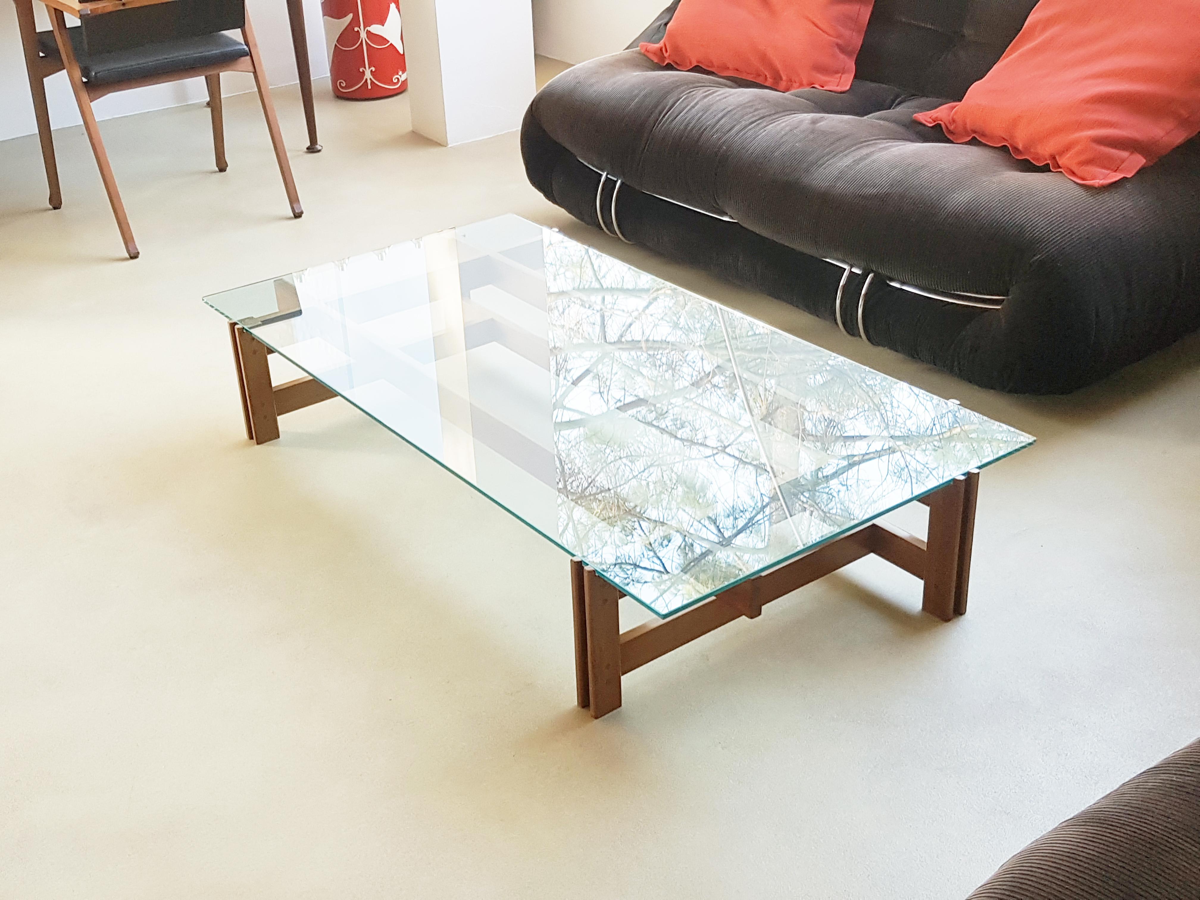 Large Mod. 751 Coffee Table by Ico Parisi for Cassina, 1960s In Good Condition For Sale In Varese, Lombardia