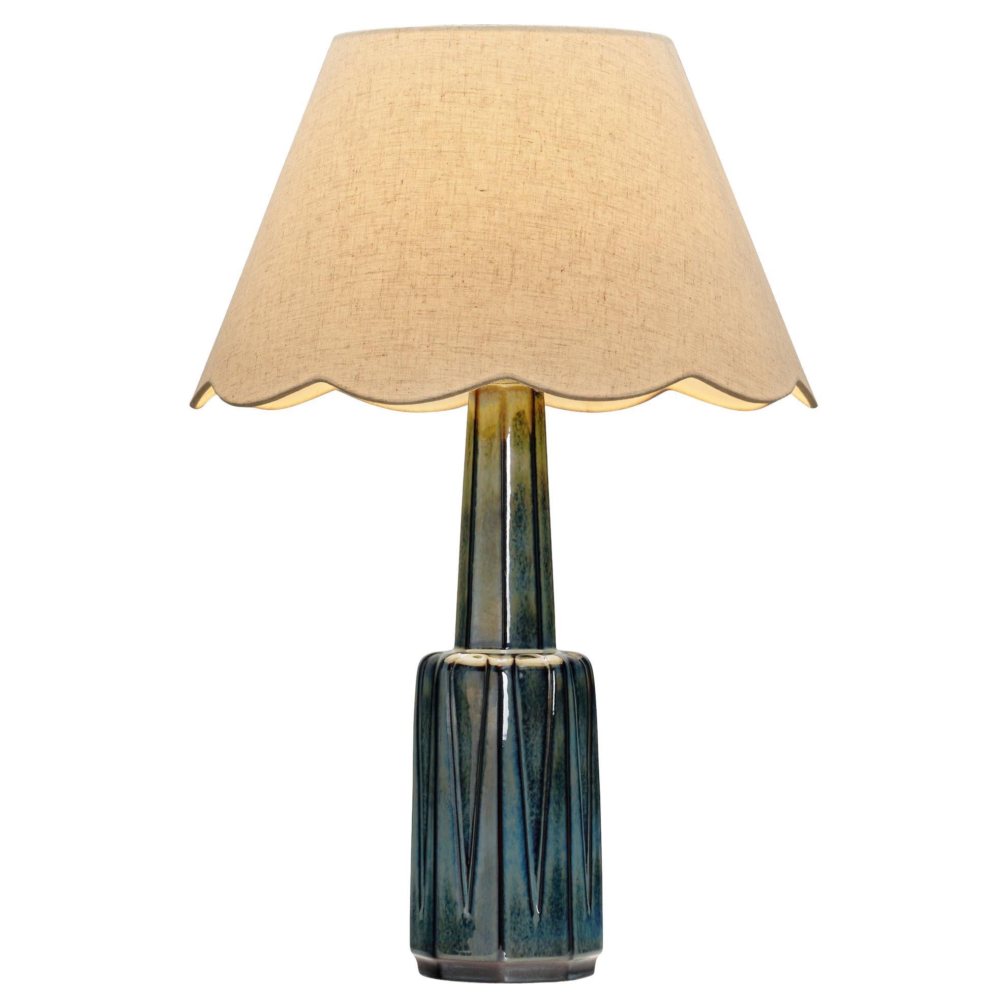 Grande lampe de table en céramique Model No "1033" par Søholm Stentøj, Danemark, années 1960 en vente