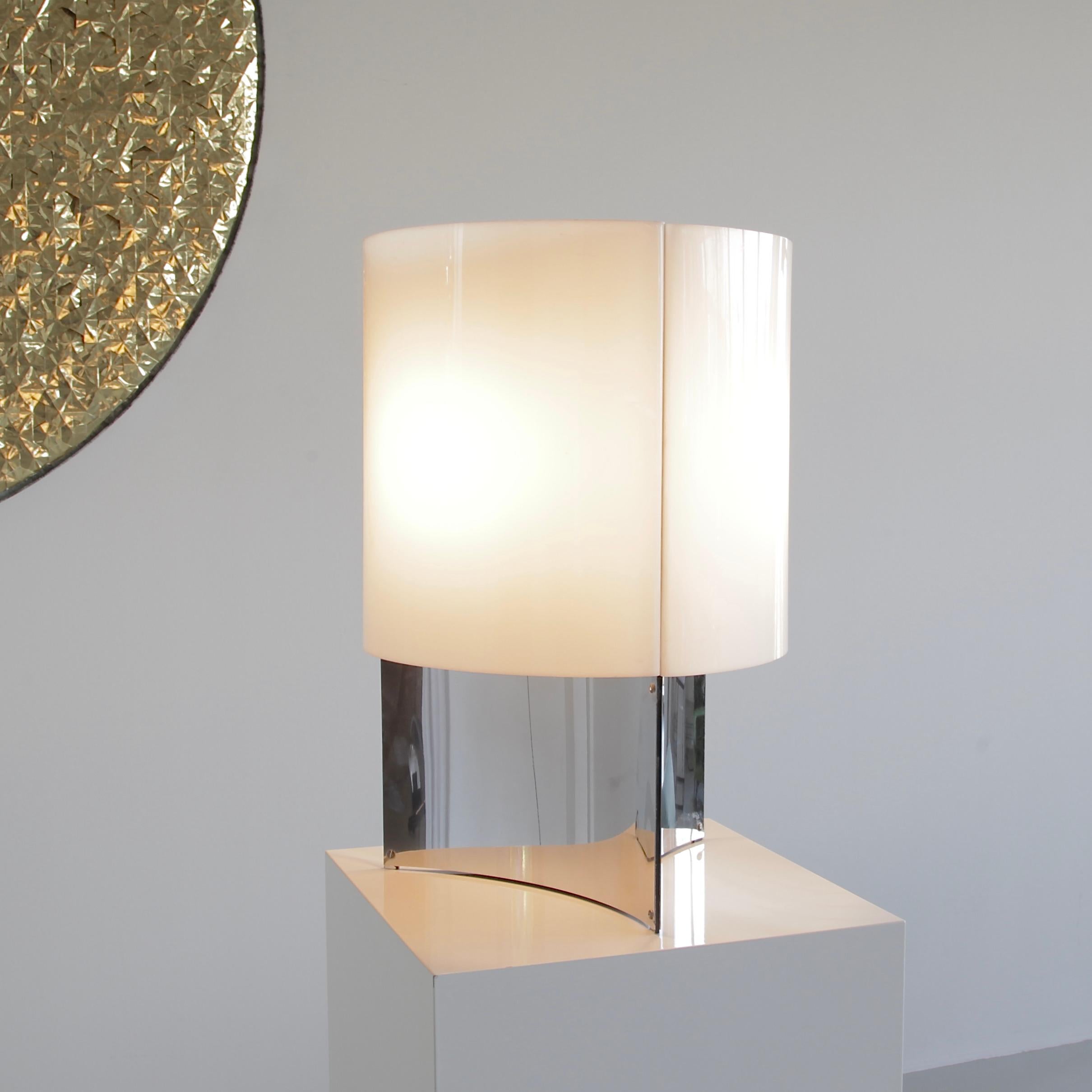 Mid-20th Century Early VINTAGE Large Model Arteluce Table Lamp by M. Vignelli, 1965