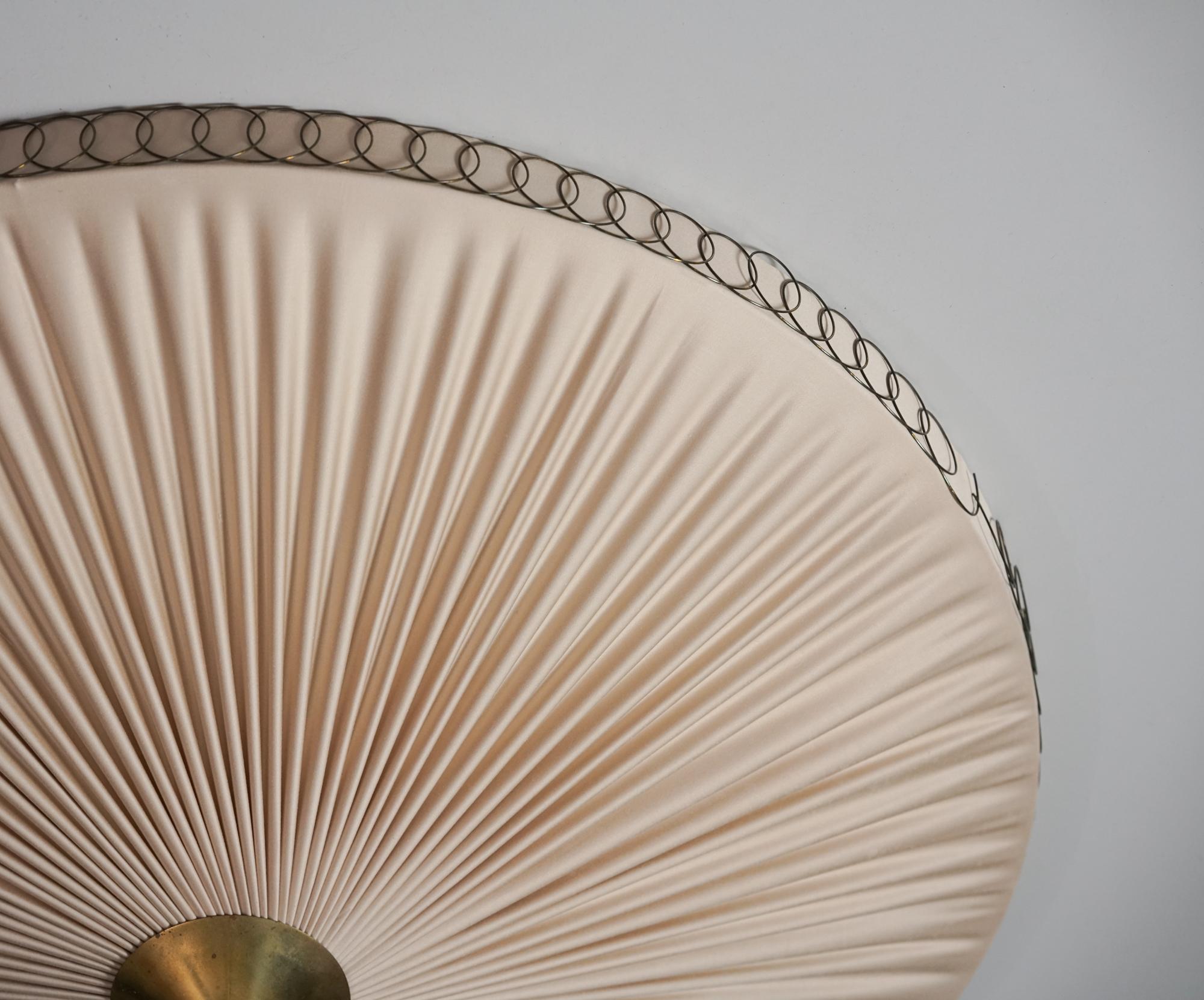 Large Model K5-27 Flush Mount, Idman Oy, 1950s In Good Condition In Helsinki, Uusimaa