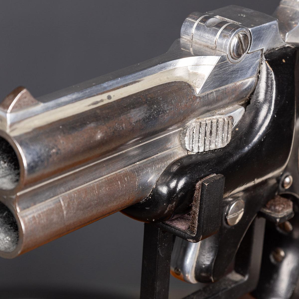 Large Model Of A 95 Double Deringer Handgun For Sale 9