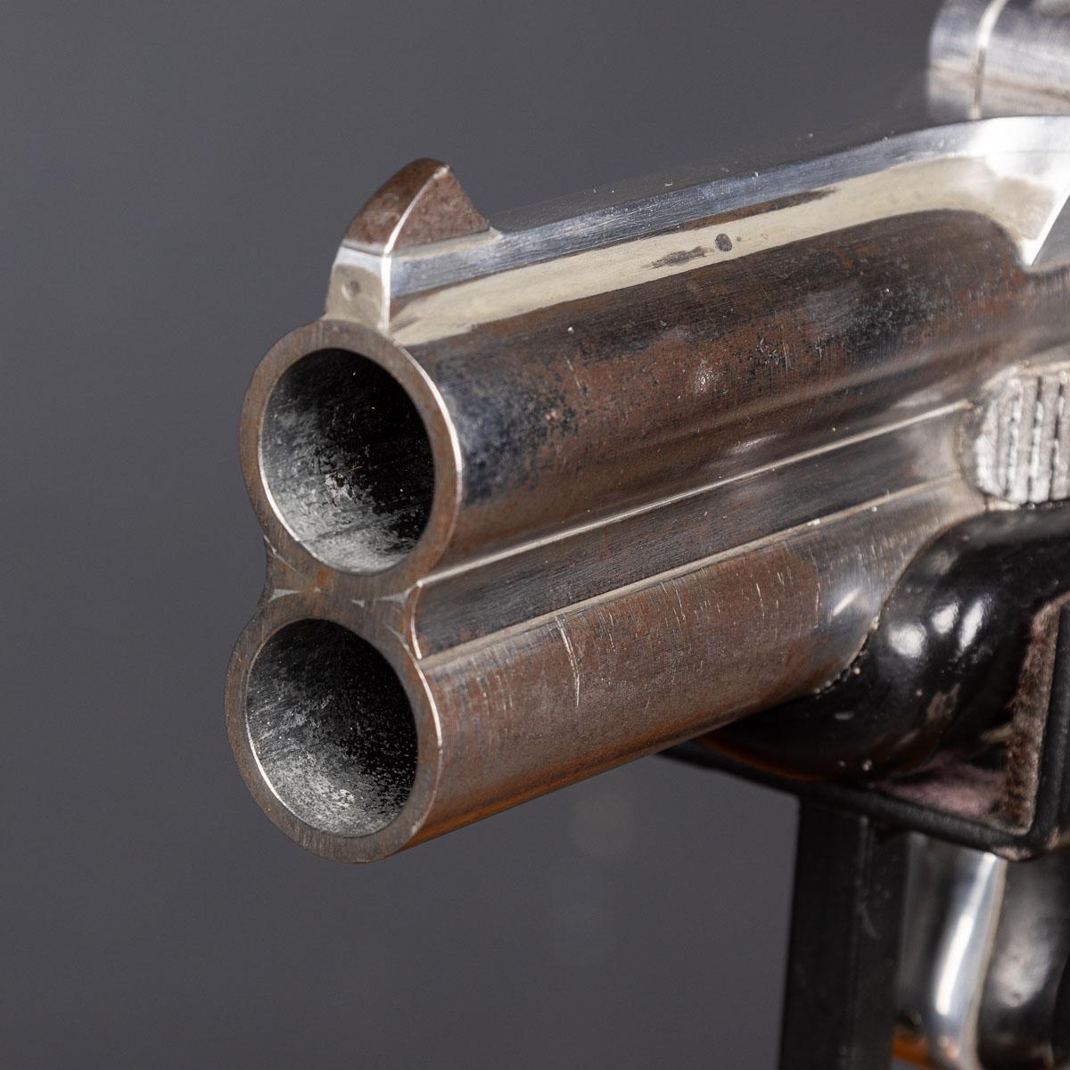 Large Model Of A 95 Double Deringer Handgun For Sale 10