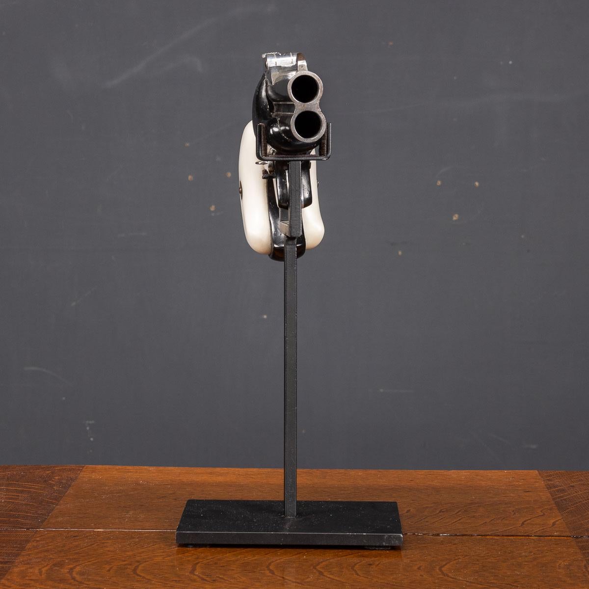 Large Model Of A 95 Double Deringer Handgun For Sale 1