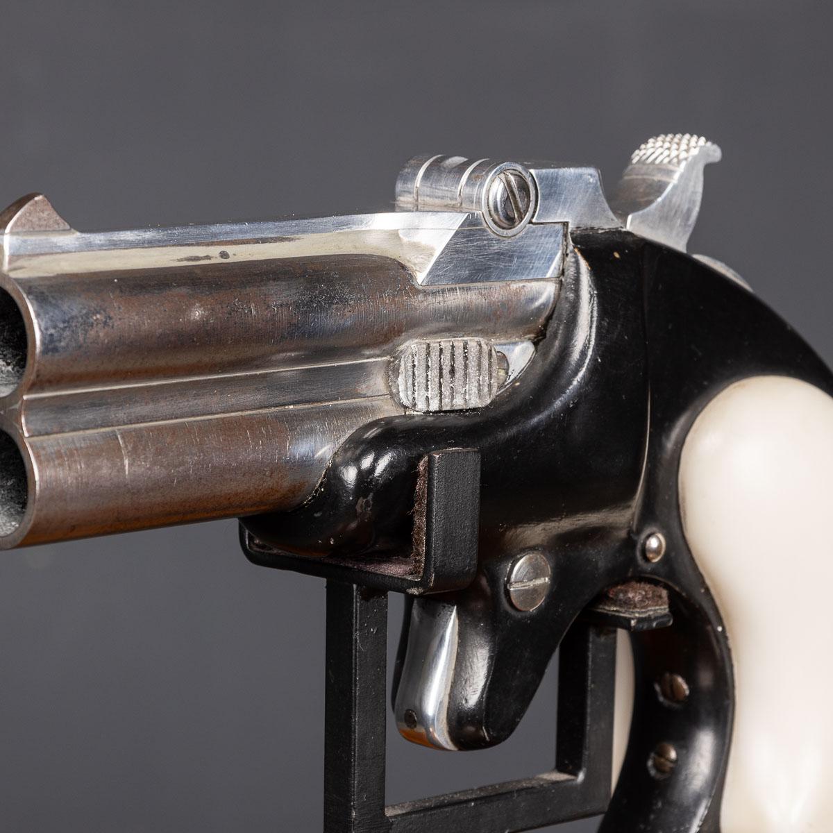 Large Model Of A 95 Double Deringer Handgun For Sale 3