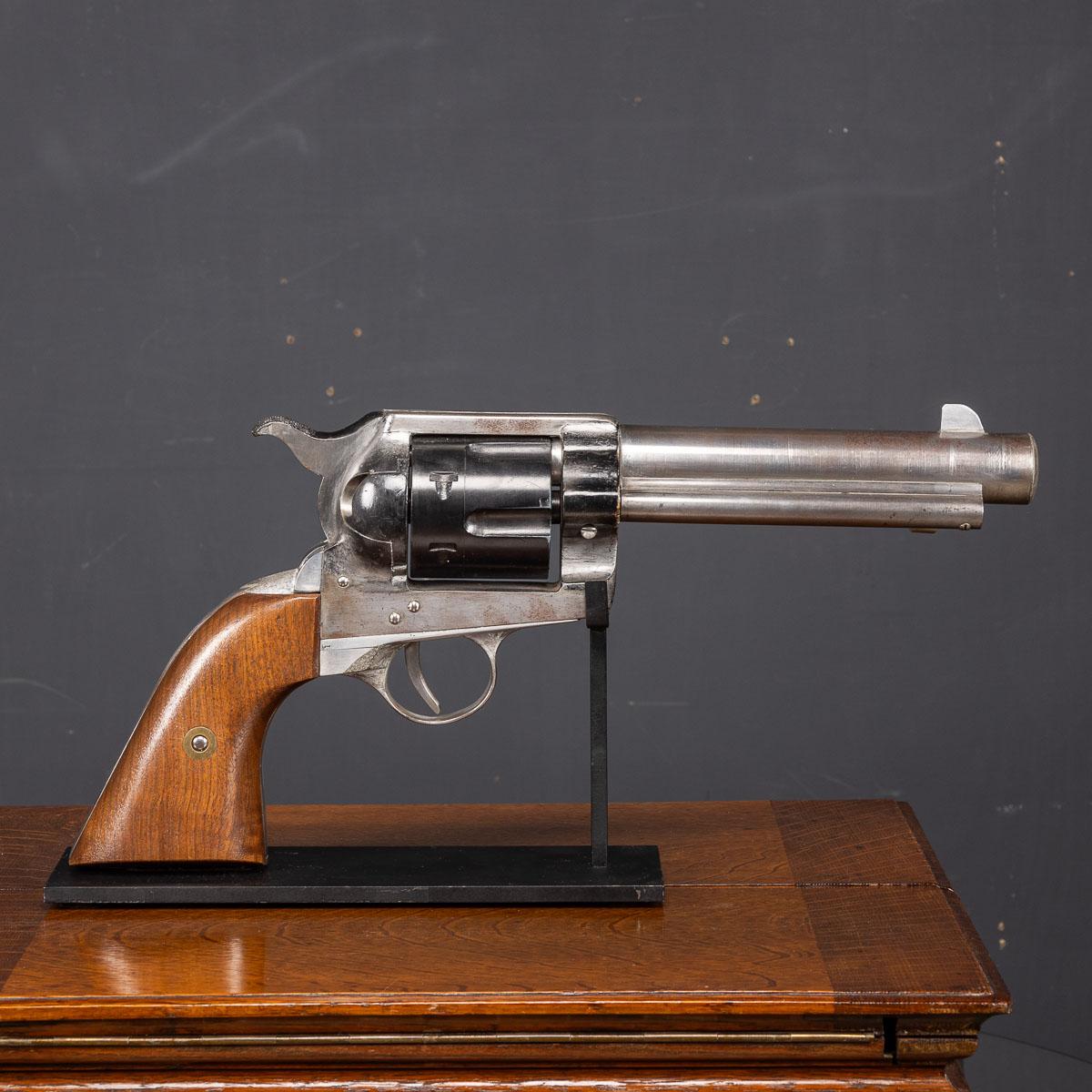Metal Large Model Of A Smith & Wesson 29 Magnum Handgun For Sale