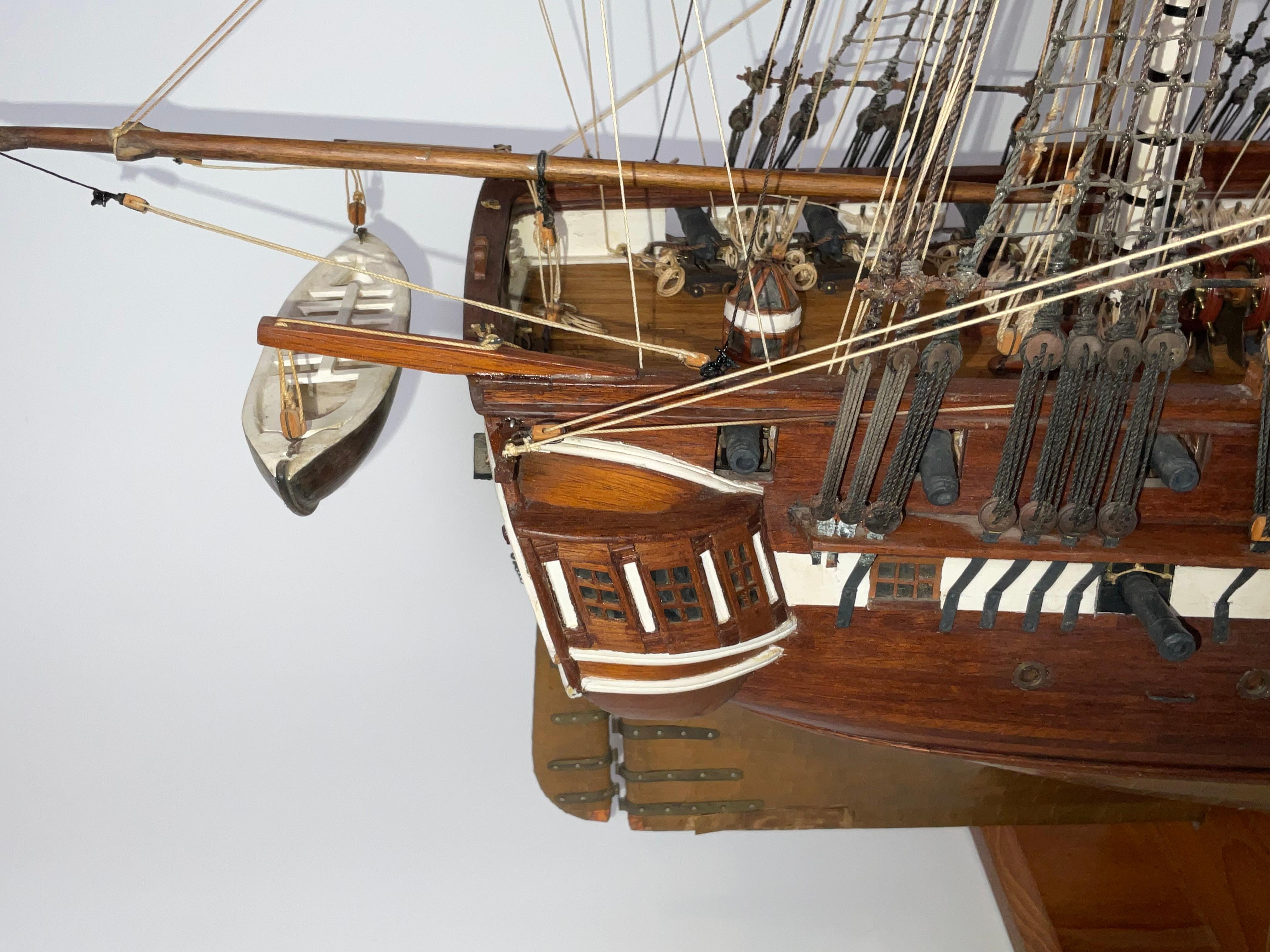 Large Model of the USS Constitution For Sale 12