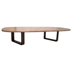 Grande Table Wengè Modèle T335 par Osvaldo Borsani pour Tecno, 1970