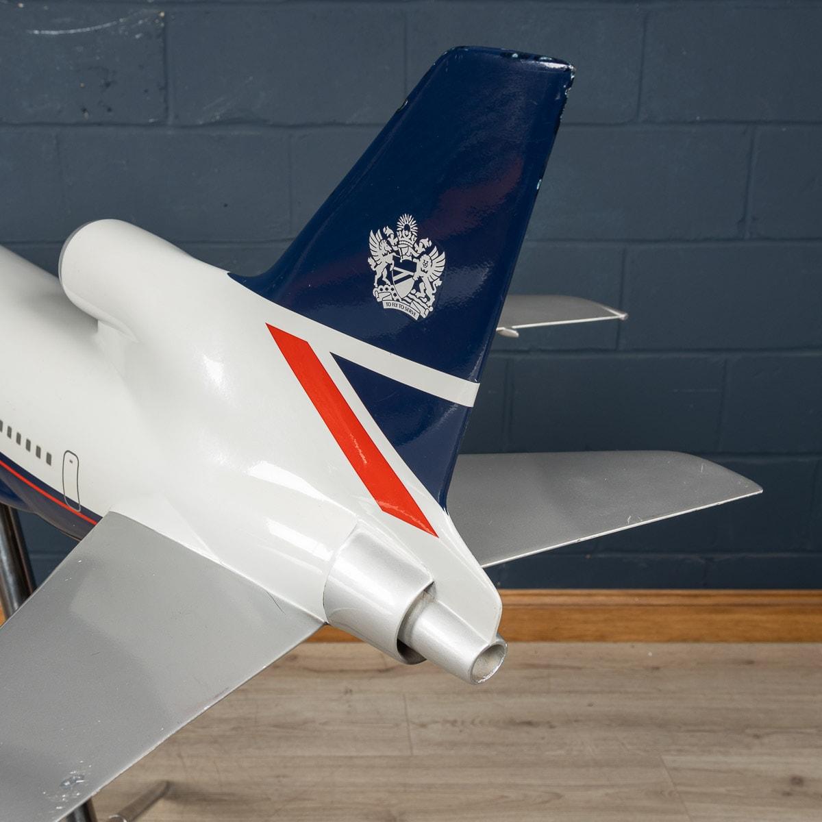 Large Model Tristar Jetplane With A British Airways 