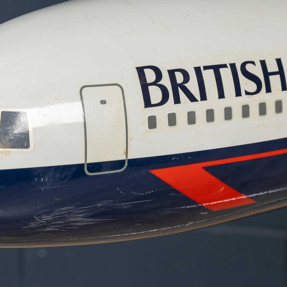 Grand modèle réduit d'avion Tristar avec un porteur « Landor » de British Airways, Angleterre en vente 2