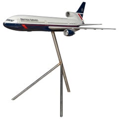 Large Model Tristar Jetplane With A British Airways "Landor" Livery, England