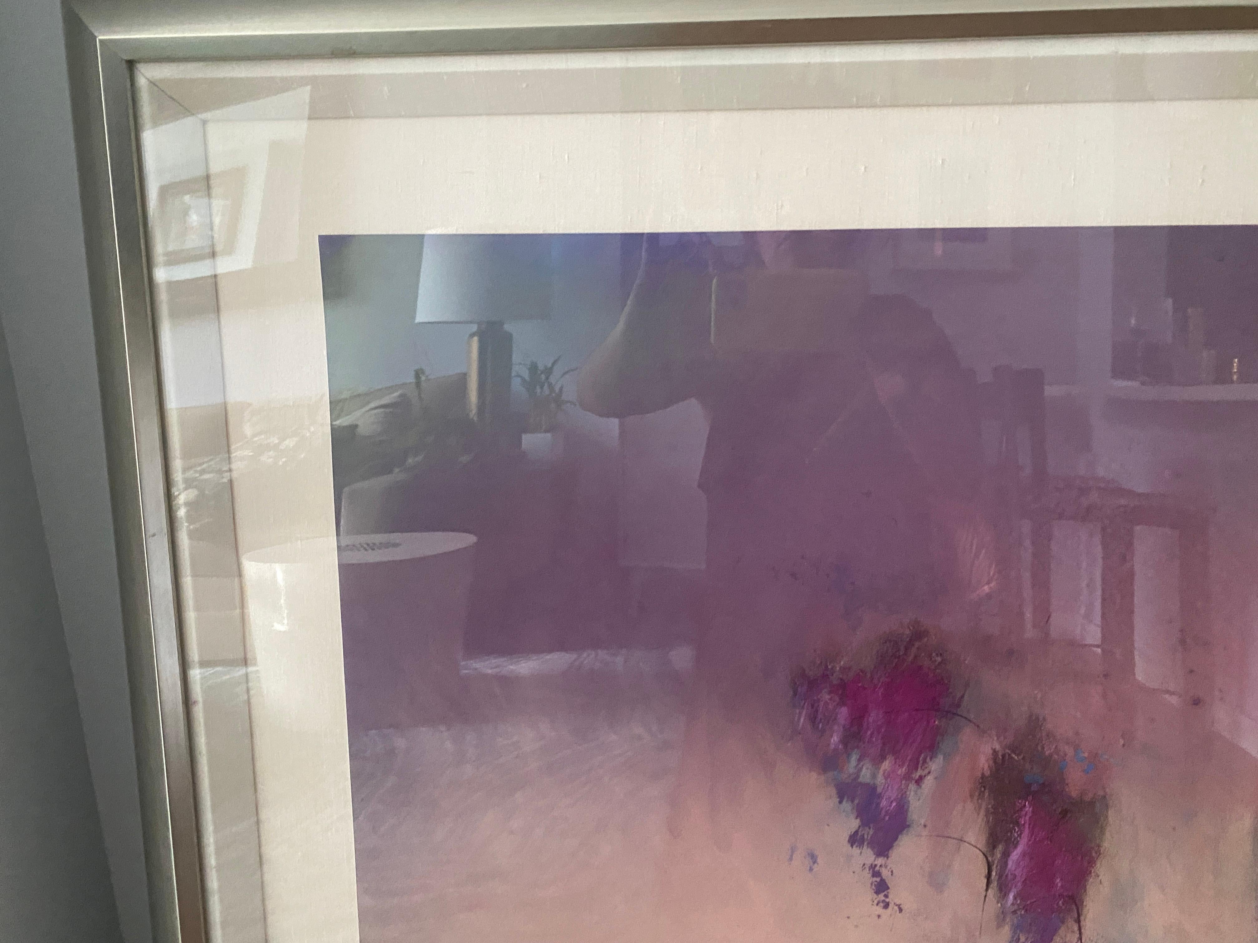 Gran Cuadro de Arte Abstracto Moderno Firmado Original Mark Dickson en venta 1
