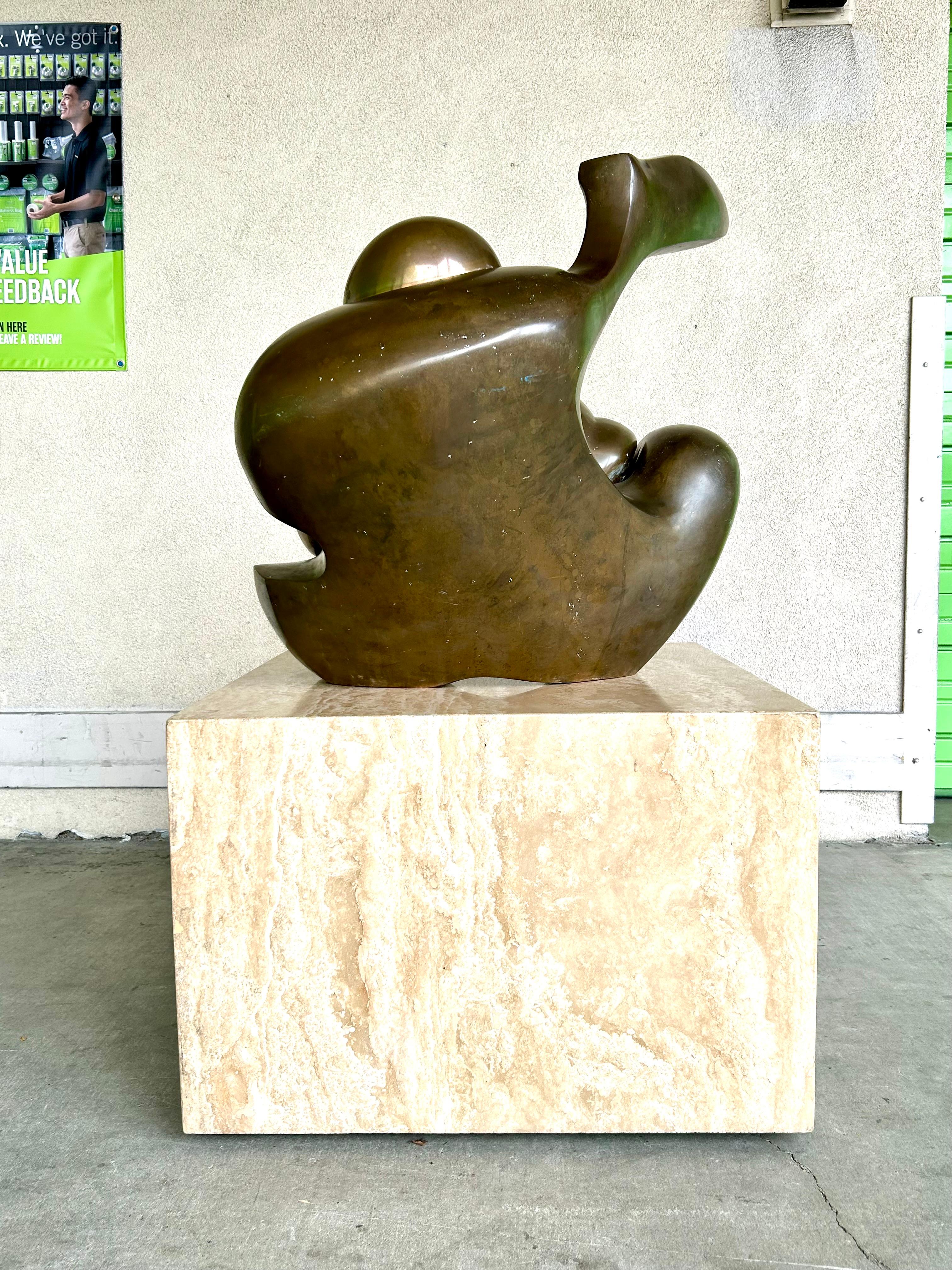 Grande scultura moderna in bronzo Bernard Meadows   in vendita 4