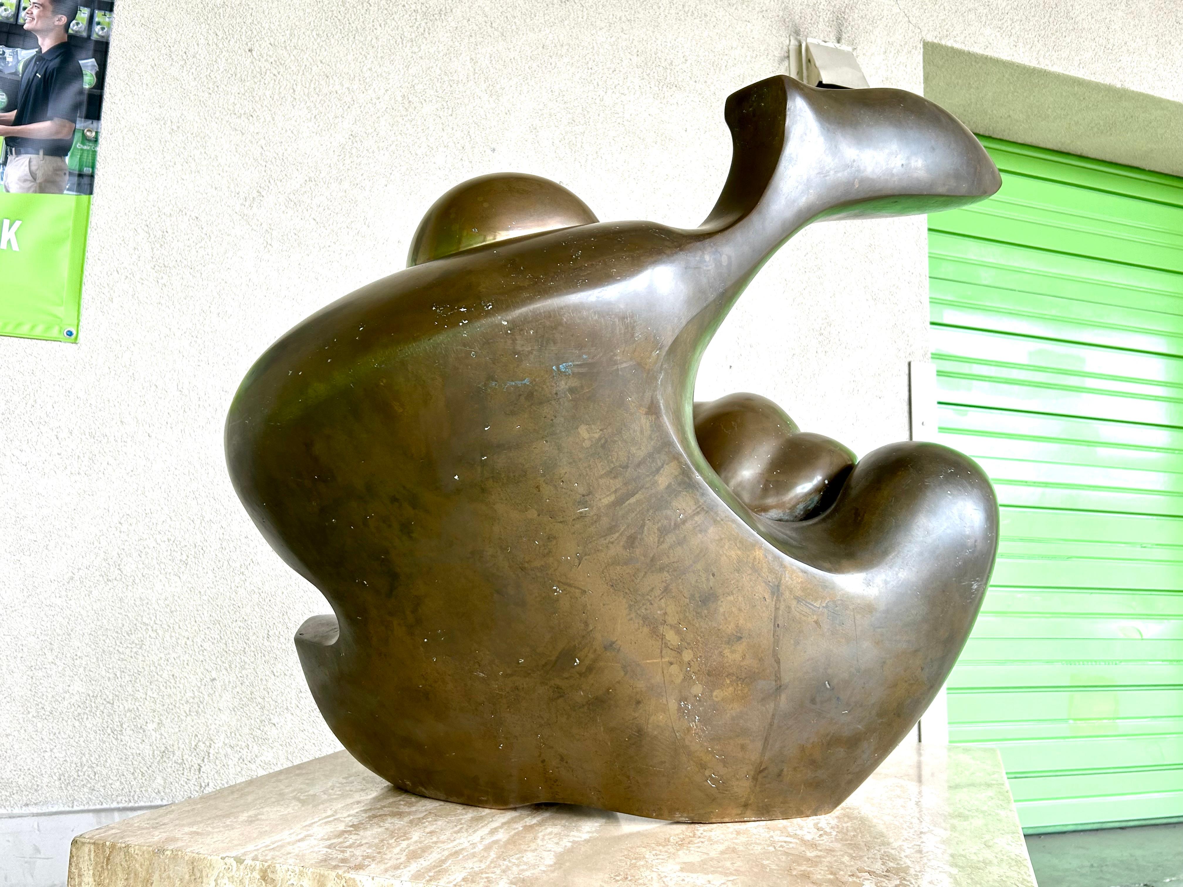 Large Bronze Sculpture Bernard Meadows 8