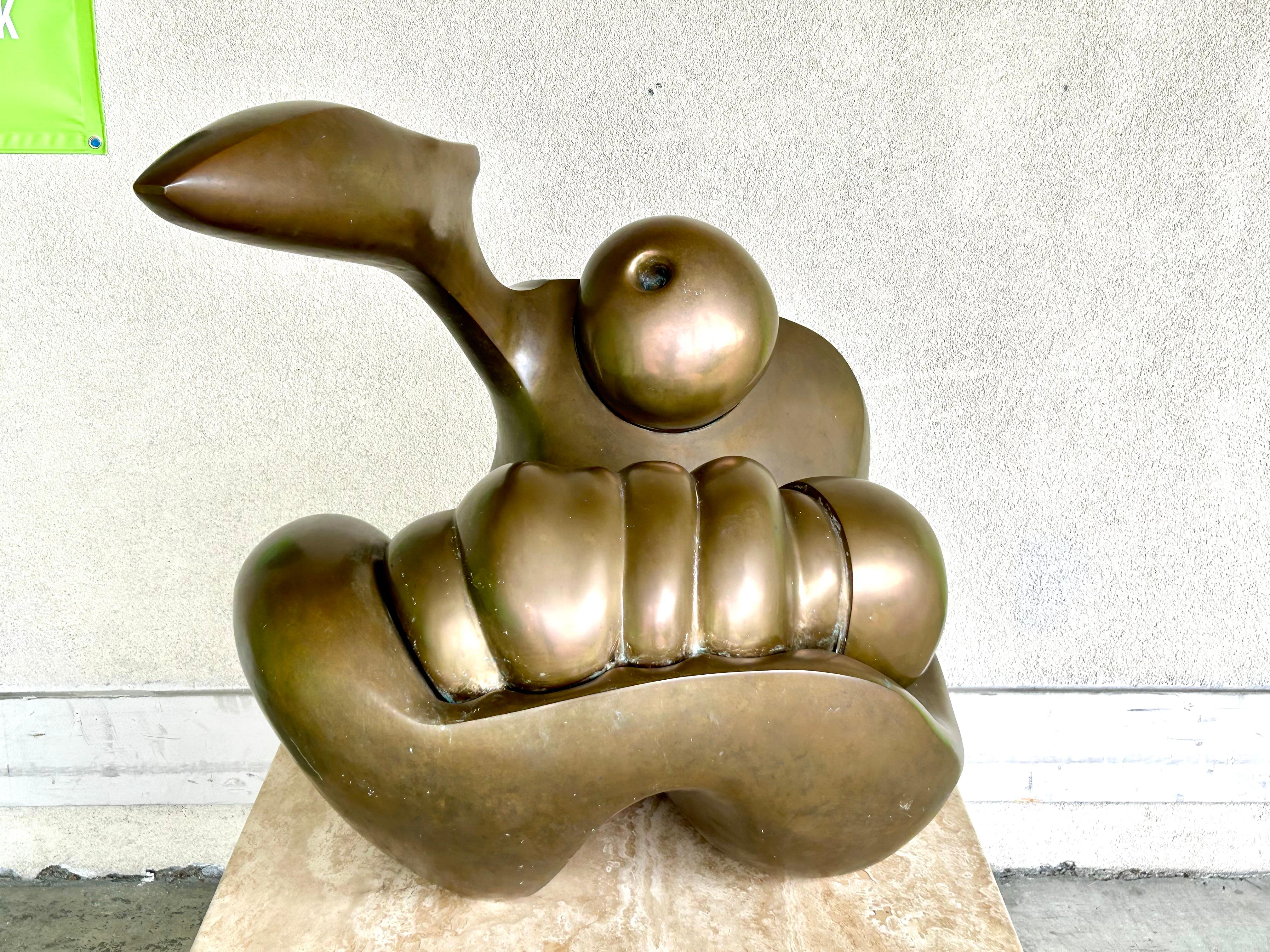 English Large Bronze Sculpture Bernard Meadows