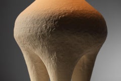 Large modern ceramic tripod lamp by Katia Mihaylova
