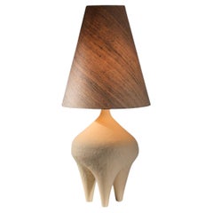 Large modern ceramic tripod lamp by Katia Mihaylova
