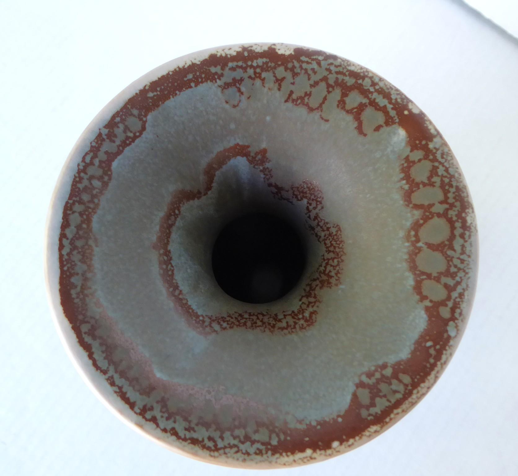 Grand vase moderne en céramique de Mary Gumà Céramiste catalane Espagne 1980 Bon état - En vente à Miami, FL