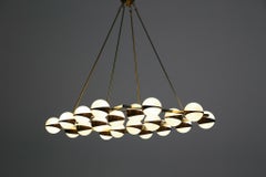 Großer moderner Kronleuchter mit 20 Lights, Stilnovo Stil