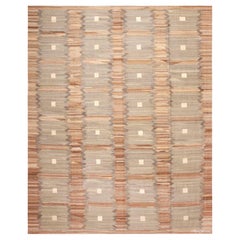 Nazmiyal Collection Large Modern Contemporary Geometric Kilim Rug 13' x 16'