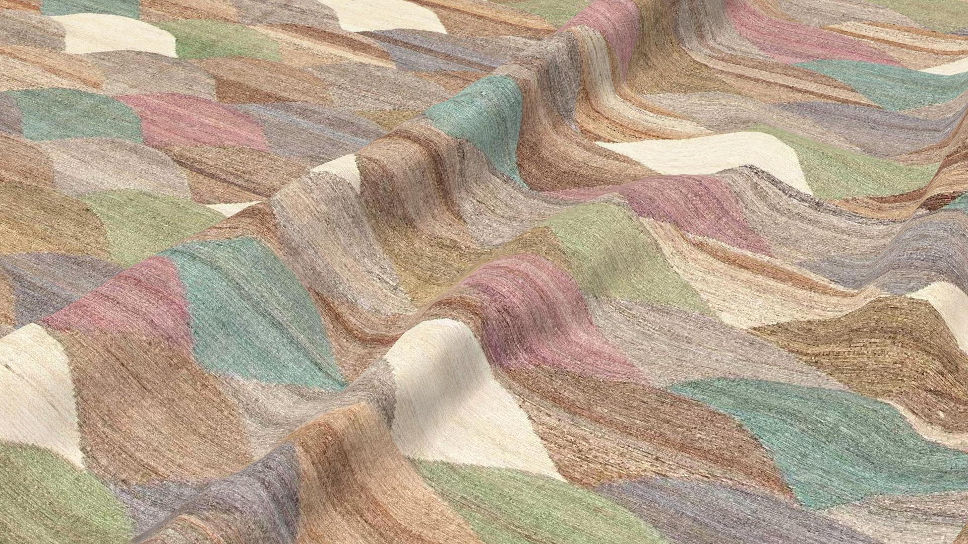 Nazmiyal Collection Alfombra Kilim Contemporánea Moderna Grande 13'7