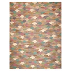 Nazmiyal Collection Large Modern Contemporary Kilim Rug 13'7" in x 17'7"