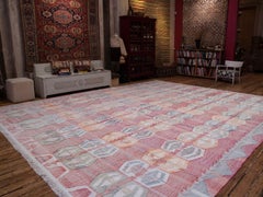 Kilim di pezza di cotone moderno di grandi dimensioni (DK-119-33)