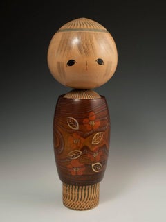 Large Modern Creative Kokeshi Doll by Tamura Noboru, Japan