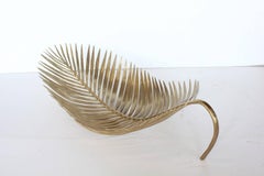 Large Modern Decorative Gold Leaf Bowl