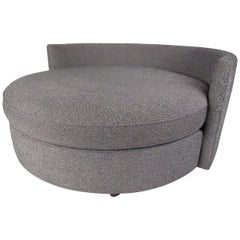 Large Modern Disc Style Lounge Chair