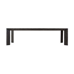 Large Modern Ember Oak Dining Table