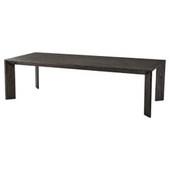 Large Modern Ember Oak Dining Table