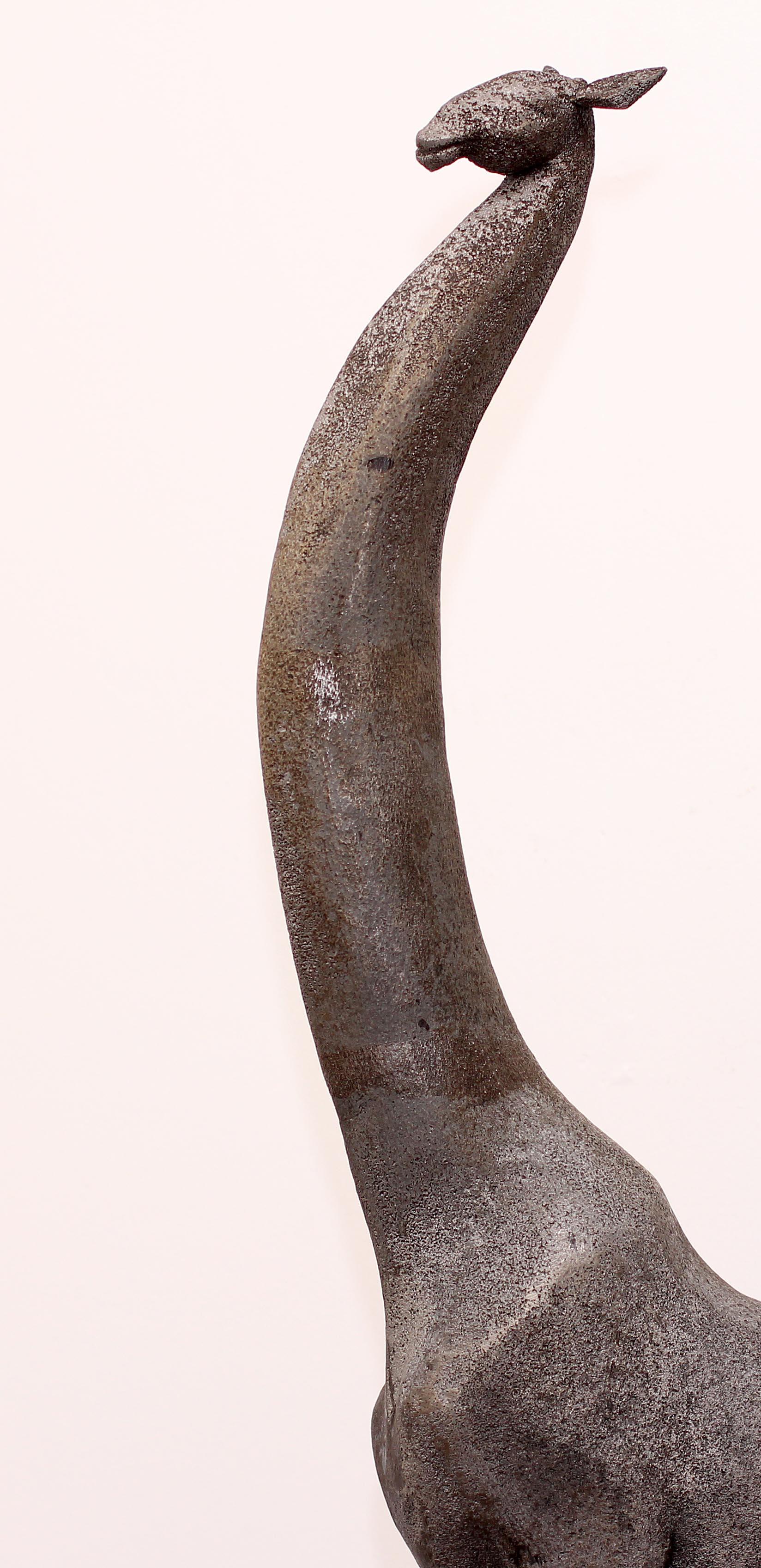 Large Modern Giraffe Sculpture, American, Mid- Century For Sale 6