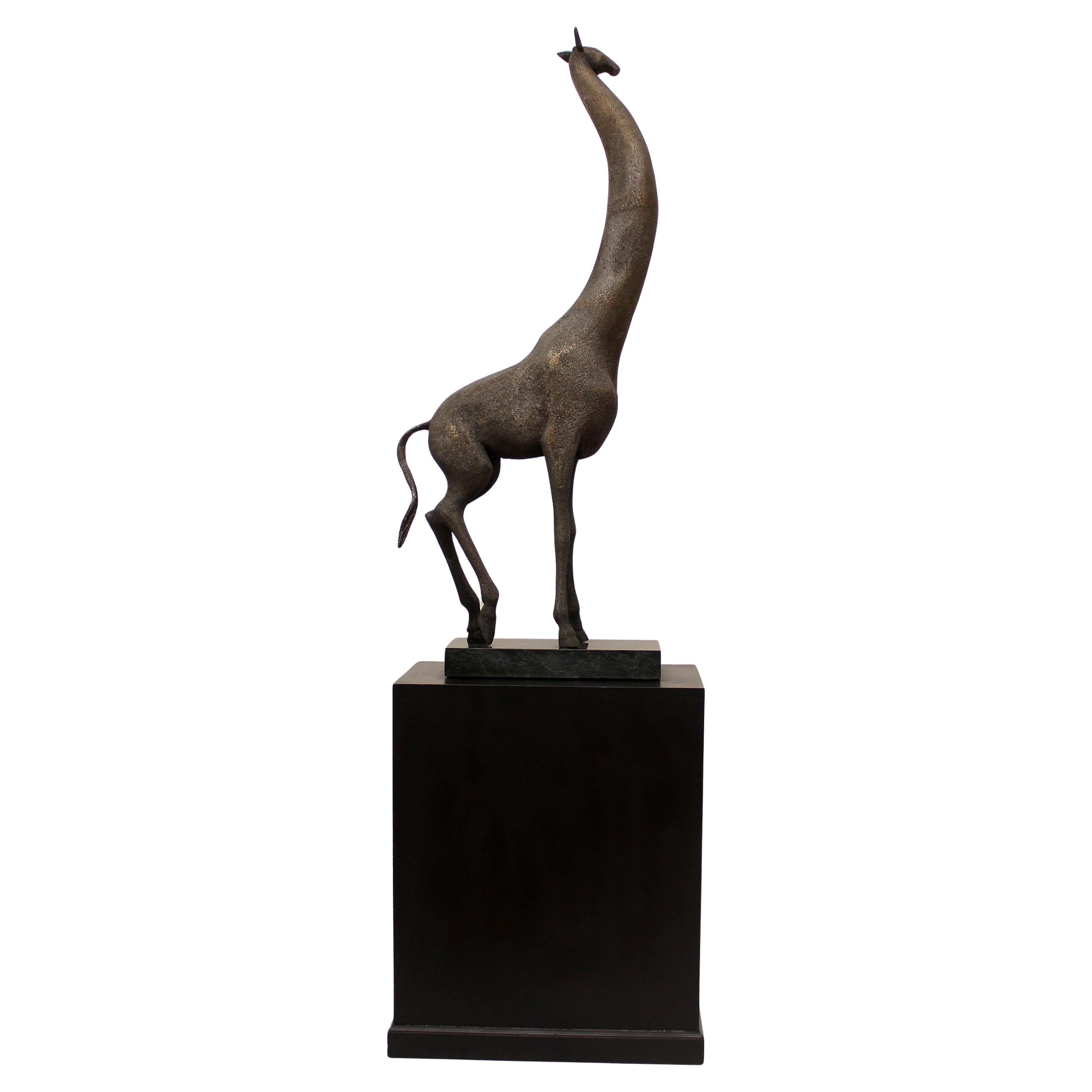 Large Modern Giraffe Sculpture, American, Mid- Century In Good Condition For Sale In Rochester, NY